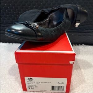 Coach - Black Ballet Flats - 9M